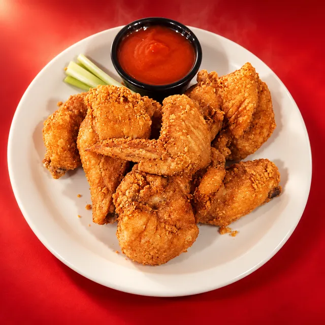 Pollo frito de Súper Pollo.