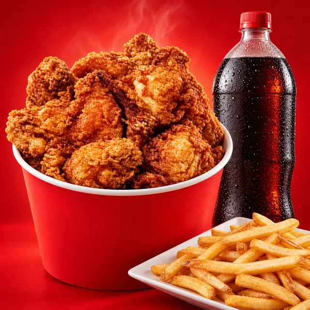 Combo familiar de Súper Pollo.